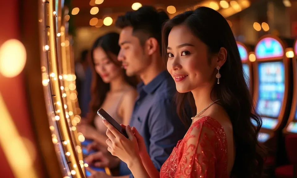 Mobile casino lobby